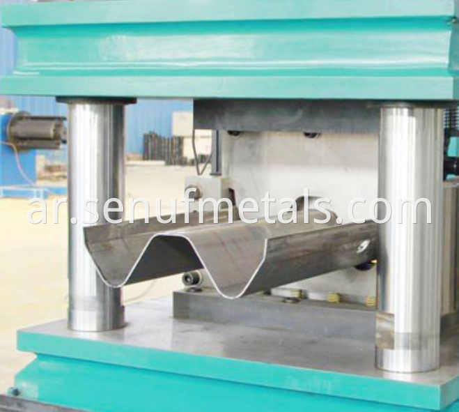 Highway Guardrail Fence Post Roll Forming Machine4